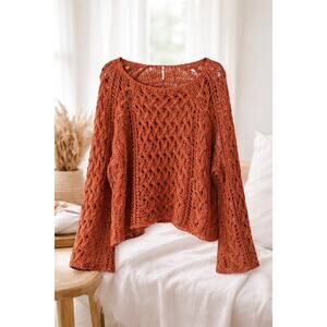 Free People / Diamond In The Rough Knit Sweater / Sz Xs